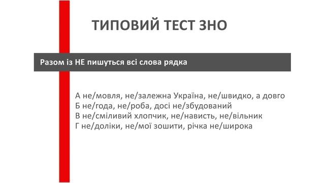Підготовка до ЗНО 2021 з української мови.Тема 8. Правопис не, ні з різними частинами мови. смотреть онлайн