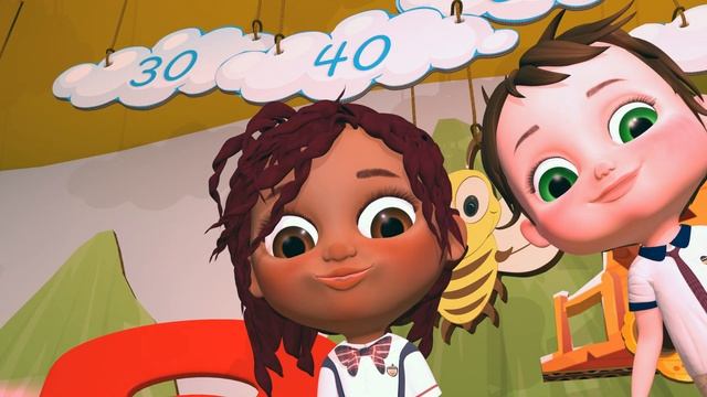 Песня чисел - Детские песни - Детские стишки и детские песни | BMBM Мультфильм #77 смотреть онлайн