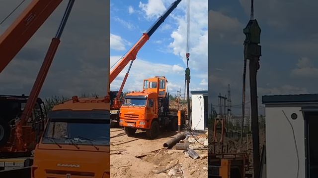 +7 (985) 185-77-77 Забивка шпунта. Шпунтирование сложного котлована в минус отметку 3 метра