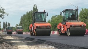 Современная укладка асфальта. Ремонт автодороги М-4 Дон в Липецкой области