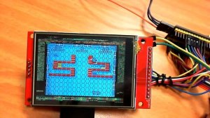 $10 stm32f103c6t8+TFT display   pocket Sinclair ZX spectrum 48 emulator