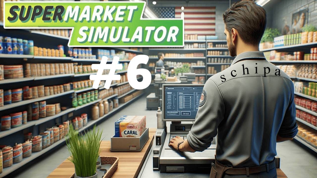 SUPERMARKET SIMULATOR #6 НАНЯЛИ КЛАДОВЩИКА