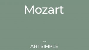 Обои ArtSimple Mozart