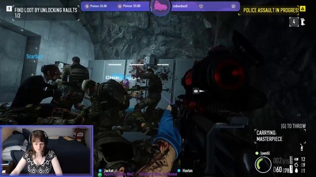 Payday 2 - Beneath The Mountain - Death Wish Difficulty (SOLO) смотреть онлайн