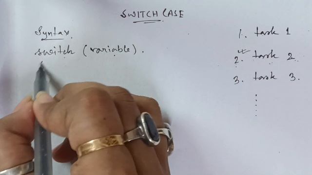 syntax of switch case statement | users choice | menu driven program | multiple branching statement