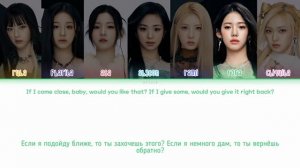 BABYMONSTER - LIKE THAT [ПЕРЕВОД НА РУССКИЙ/КИРИЛЛИЗАЦИЯ Color Coded Lyrics]