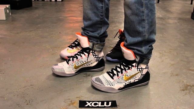 Баскетбольные кроссовки Kobe AD Чистые платины