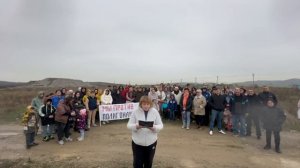 Сход жителей Новороссийска против свалки 11.12. 2023 г. Обращение на прямую линию с В.В. Путиным.