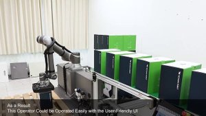 Создайте интерфейс оператора робота TM Operator для задач паллетирования