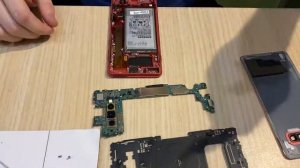 Samsung s10+ - замена дисплея.