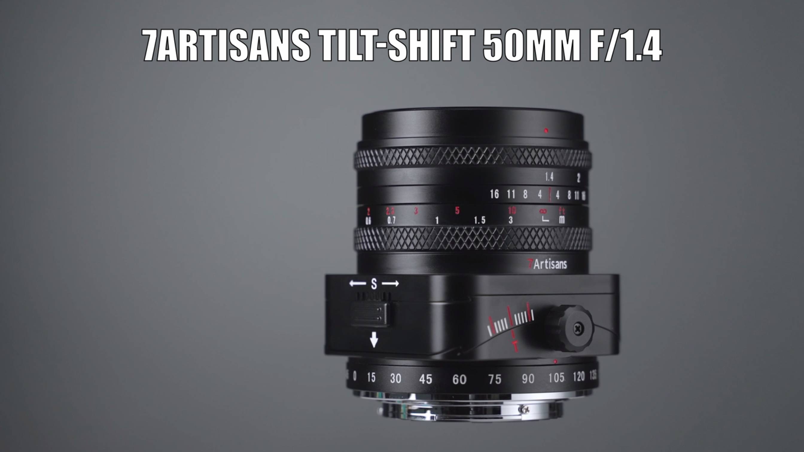 7artisans Tilt-Shift 50mm f/1.4 Fuji (FX Mount)