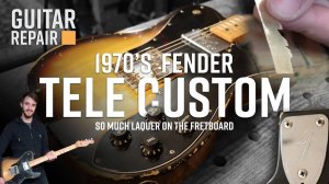 Реставрация | 79' Fender Tele Custom