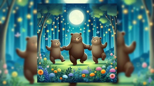 Детская песня: Веселые мишки в лесу 🐻