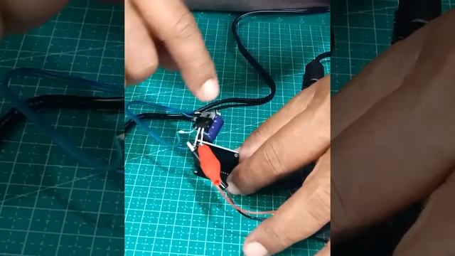 SHORT 59 I CEK VOLTASE IC REGULATOR 7805 PAKAI VOLT METER