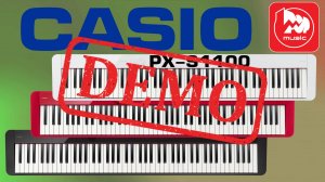 Цифровое пианино CASIO PX-S1100 - демонстрация звучания