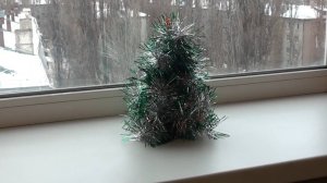 Как сделать елку из мишуры