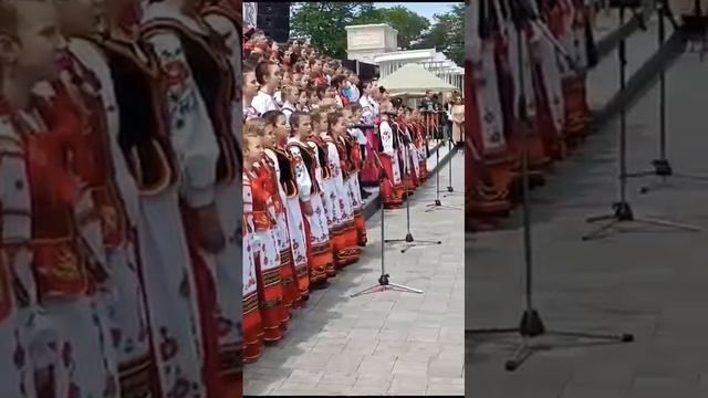 Сводный хор г. Анапы - "Нам нужна одна победа!" (отрывок 2) (г. Анапа, 09.05.2024)