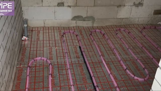 Отопление XLpipe в доме из газосиликата #xlpipe #отопление #строительство #тёплыйпол #тверь смотреть онлайн
