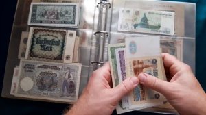 Альбом банкнот: с мира понемножку