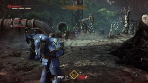 Warhammer 40000  SPACE MARINE 2  ( Часть 6 "Возвращение на базу, Миссия Инферно")