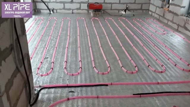 Отопление XLpipe в демо-доме нового КП "Рязановский" в Тверской области. смотреть онлайн