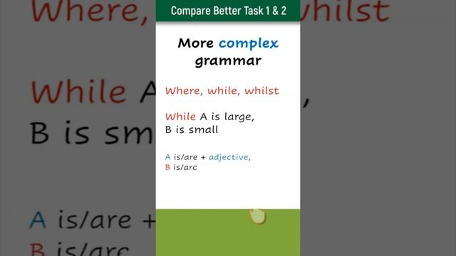 IELTS Writing Task 1 & 2 Better Grammar COMPARE смотреть онлайн