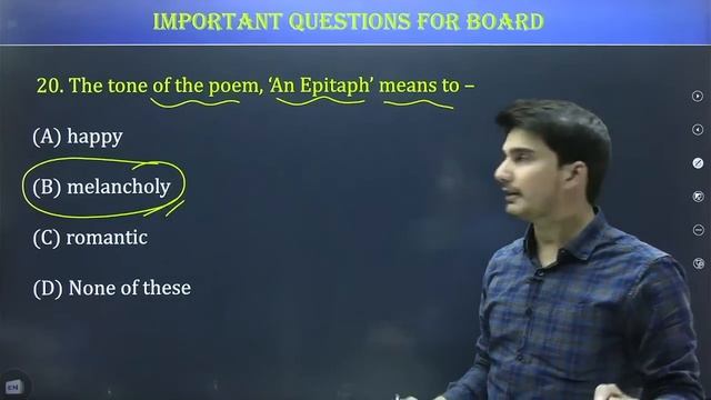 English Class 12 Objective Questions for Bihar Board Exam 2023