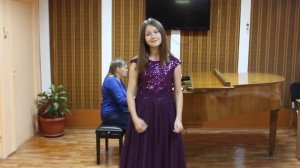 Шлыкова Ксения. ДМШ № 12. г.Ленинск-Кузнецкий. Музыка М.Минкова, слова Ю.Энтина "Песня Синеглазки".