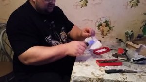 китайская реплика ножа Spyderco Para-Military 2