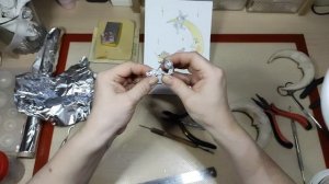 Ватная игрушка ЛУННАЯ СКАЗКА . Урок 3. Каркас для зайки .