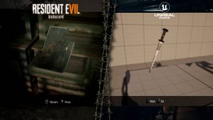 Осмотр 3D объекта, как в Resident Evil 7 на Unreal Engine 5