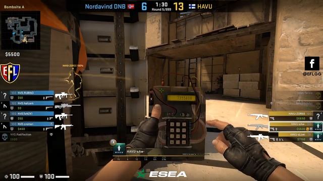 CS:GO Fight Night © | Nordavind vs HAVU | ESEA S30 Advanced | @JohnSteezyTV смотреть онлайн