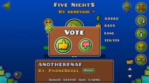 Geometry Dash | The FNAF Level Series by Bendykid