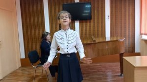 Прокопьева Анна. ДМШ № 12. г. Ленинск-Кузнецкий. Музыка А. Кудряшова, слова С. Черного. "Василек"