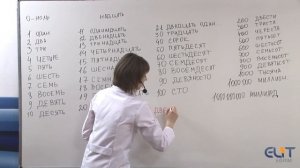 Rusça Sayıları Öğrenmek