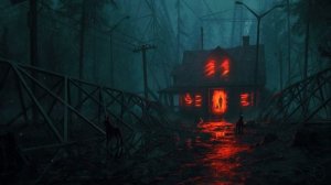 Призрачный Дом | Halloween Ghost House Wild Dogs - Живые Обои