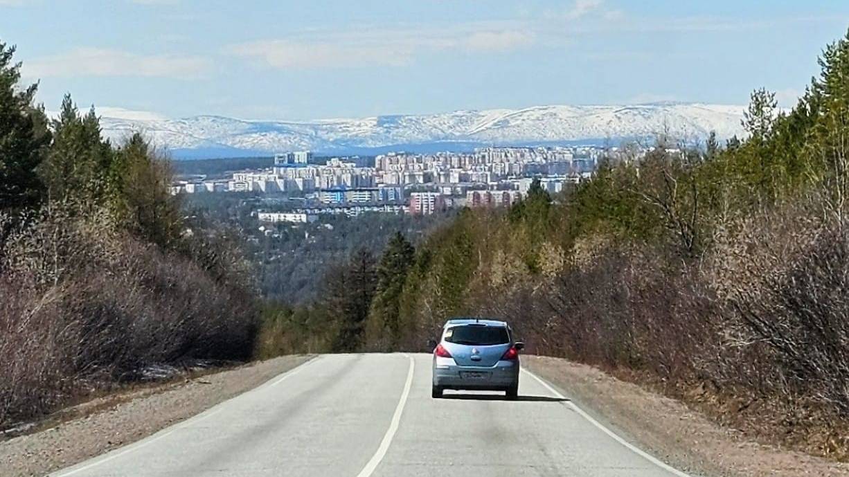 А было ли лето? Прогулка по городу..Нерюнгри,кв "М"