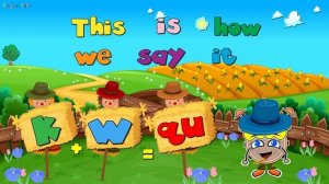 The Sound of 'qu' - English4abc - Phonics song