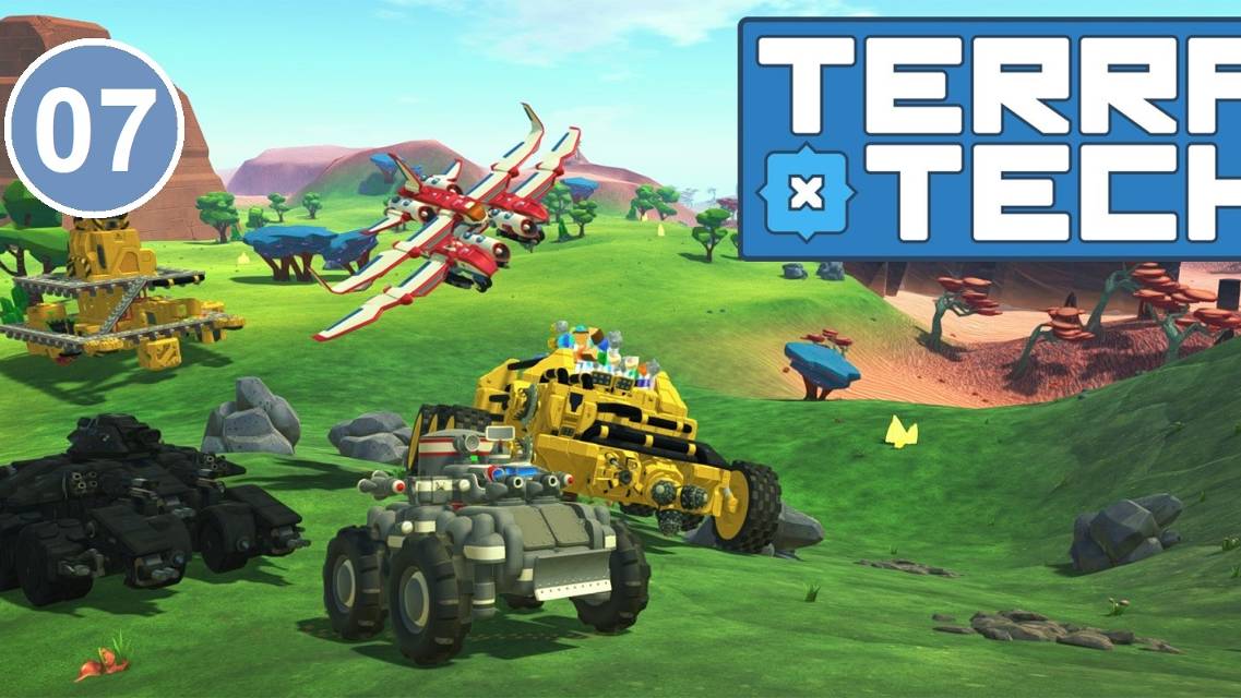 TerraTech 07. Ищем квест четвертой фракции на запчасти. (Стрим)