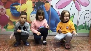 Песенка 1, 2, 3 and 4 Изучение английского языка по методике Мещеряковой