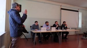 Выступление Петра Егоровича Сорокина