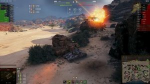 [Fermani wot] Батчат 25т Когда у тебя 28хп а их еще 11! Как он это сделал?