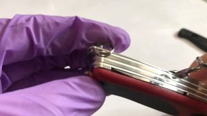 Попытка замены задней накладки у ножа Wenger Ranger на накладку от Victorinox Ranger Grip