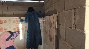 A story of survival and strength: Grandmother's elaborate tiling by the cave