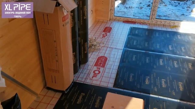 Монтаж пленочных полов Enerpia смотреть онлайн