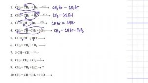 Реакции углеводородов