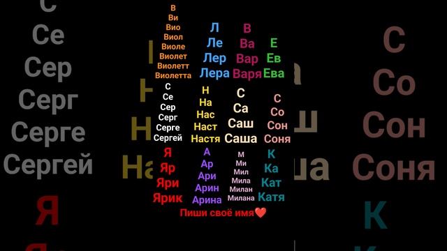 пиши своё имя смотреть онлайн