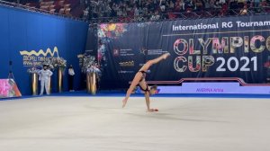 Arina Averina Clubs EF 29.20 Olympico Moscow 2021