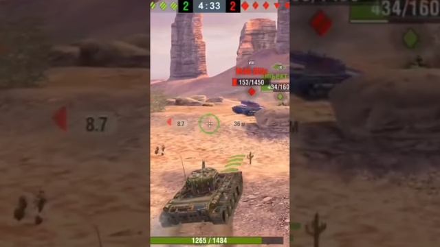 Tanks Blitz Кватро #tanksblitz