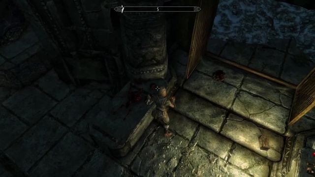 Battling Falmer People in Alftand Glacial Ruins  Skyrim Part 16  Retro Rhursday Episode 25